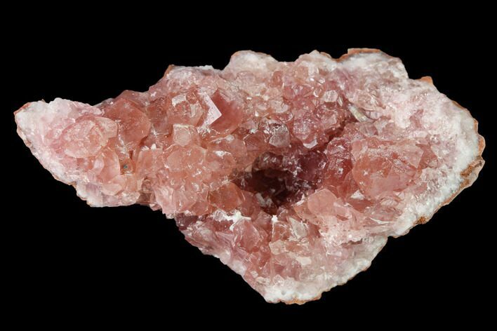 Sparkly, Pink Amethyst Geode Section - Argentina #170116